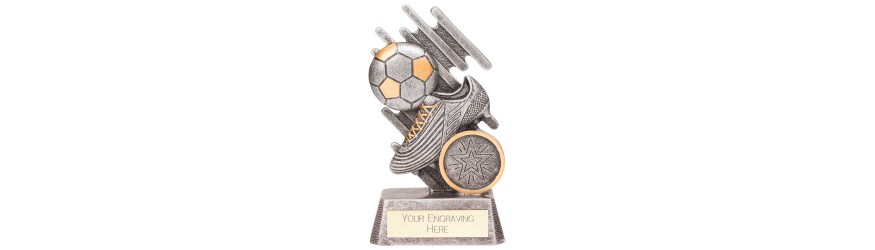 FOCUS FOOTBALL RESIN TROPHY - AVAILABLE IN 3 SIZES - 11CM - 15CM FOCUS FOOTBALL RESIN TROPHY - AVAILABLE IN 3 SIZES - 11CM - 15CM